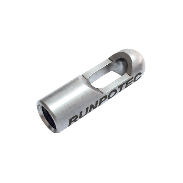 RUNPOTEC Zugöse RG 6 Edelstahl 30208
